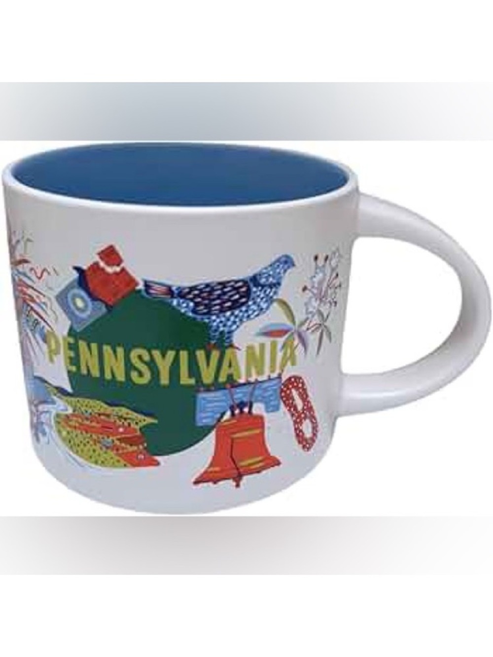 Starbucks Discovery Series Pennsylvania Ceramic Mug 14 oz NIB